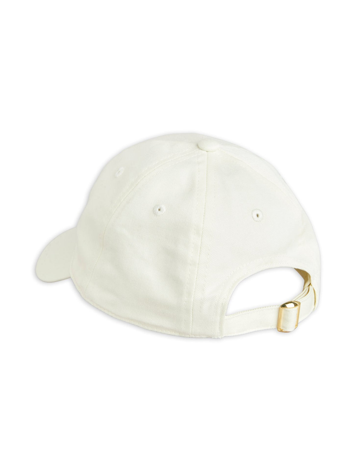 Cats Embroidered Cap - Offwhite