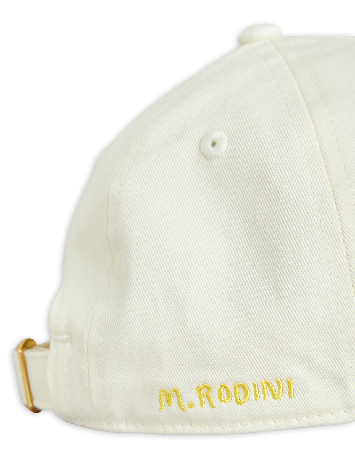Cats Embroidered Cap - Offwhite