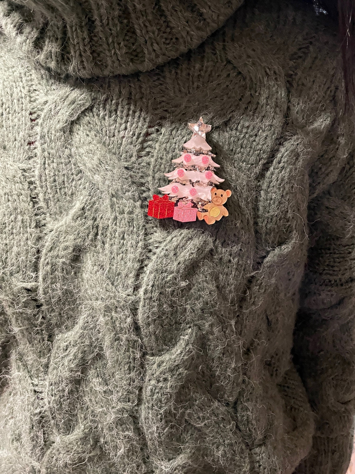 Krissa&#39;s Christmas Tree Brooch