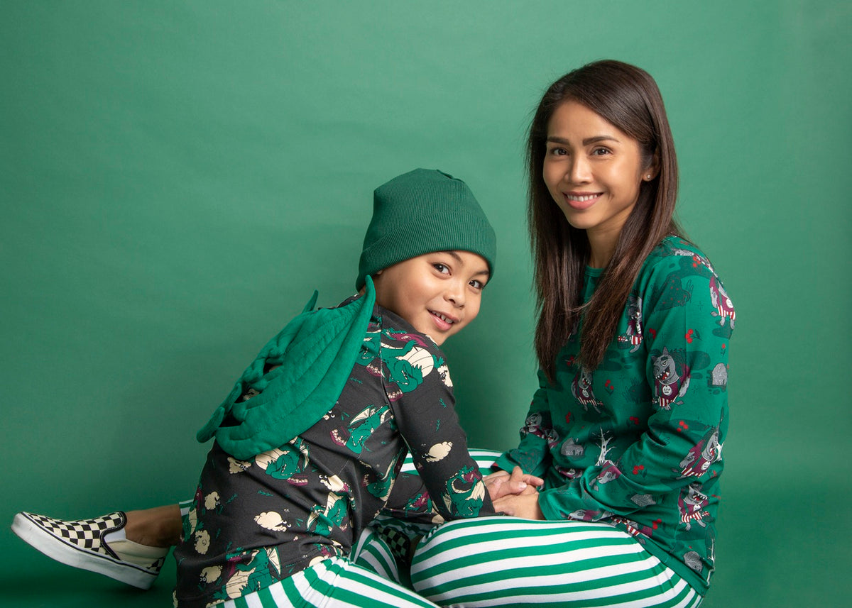 Veggie Dragon Winged Long Sleeve T-shirt