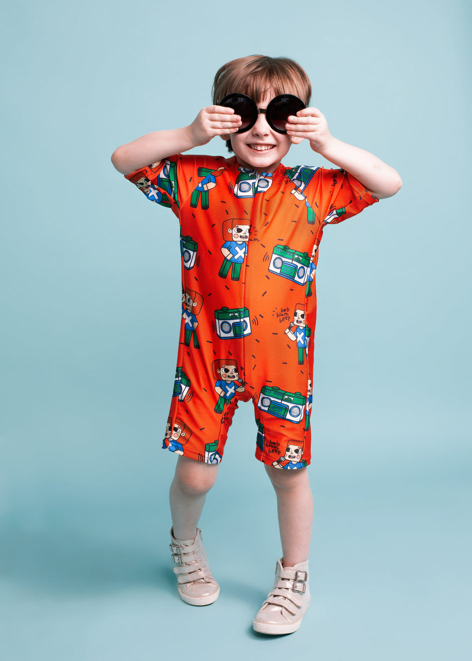 Unisex Brick Party Swimsuit