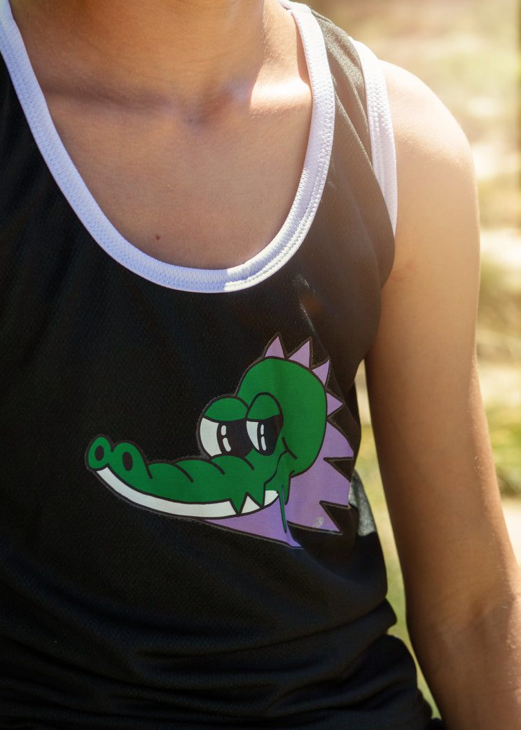 Basketball Match Set - Top &amp; Shorts  – Black