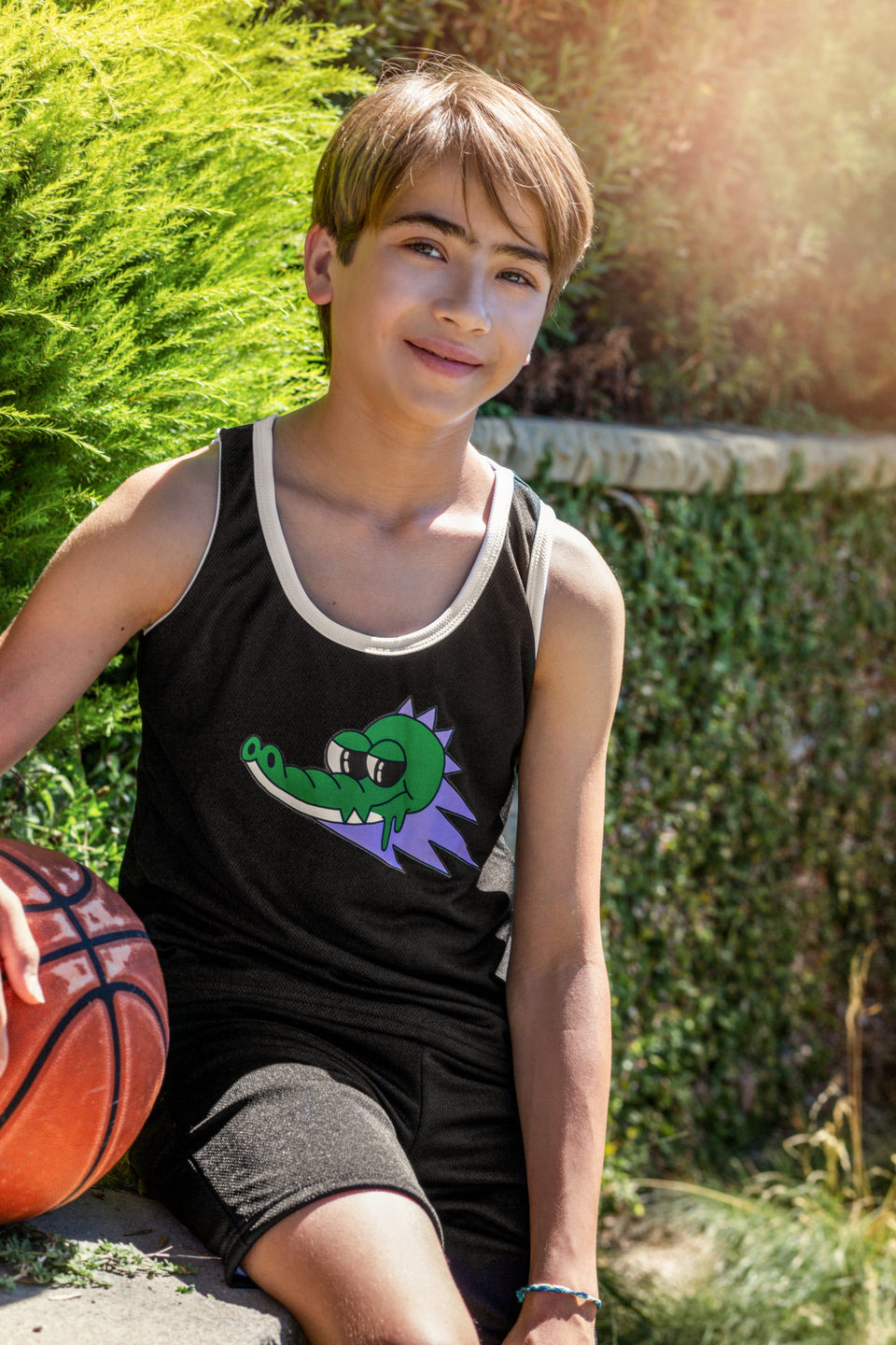 Basketball Match Set - Top &amp; Shorts  – Black