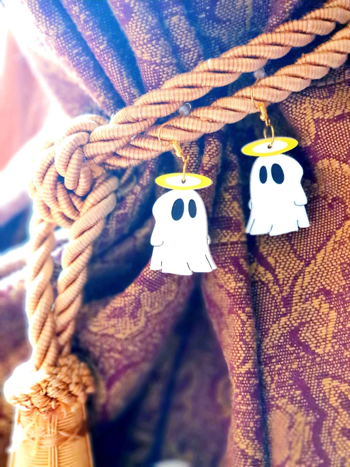 Goldie The Ghost Earrings