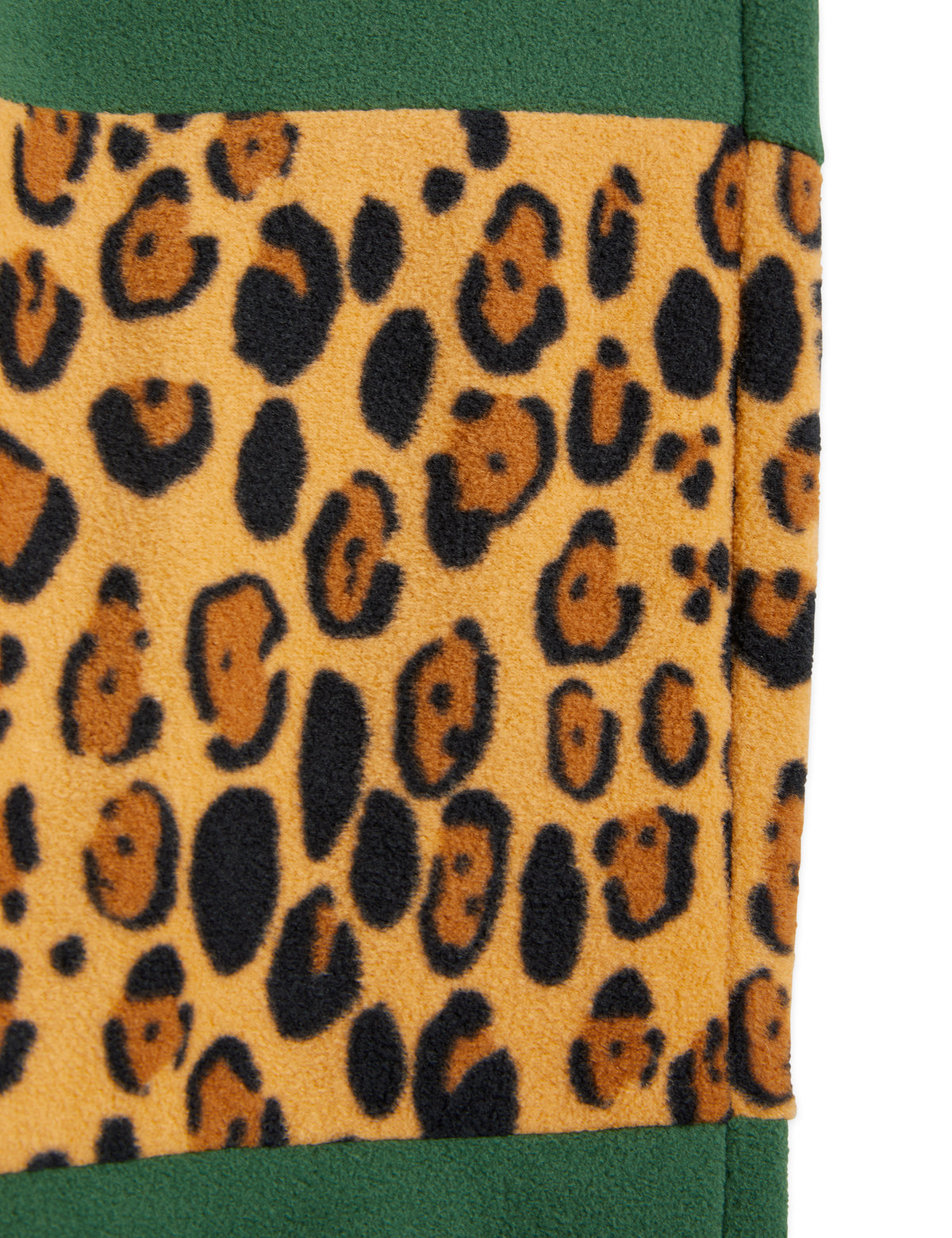 Fleece Panel Trousers green