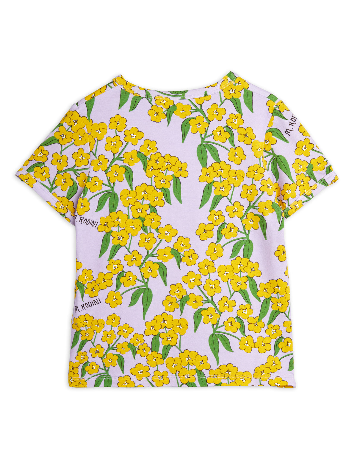 Alpine Flowers AOP SS Tee - purple