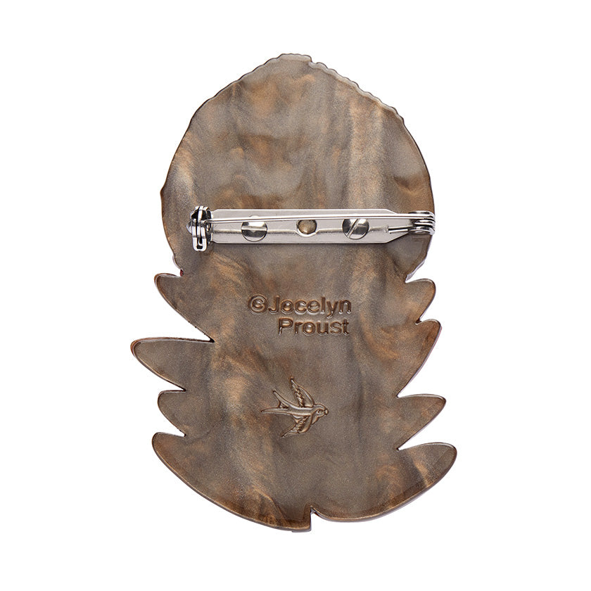 Wonderous Waratah Brooch