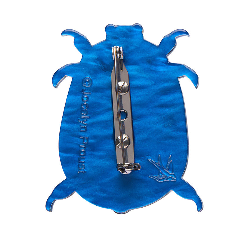 A Jewel Among Beetles Brooch