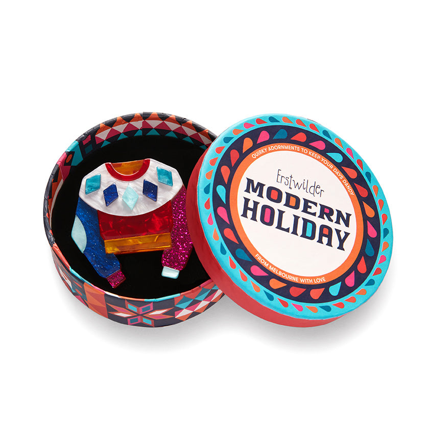 Seasonal Sweater Brooch