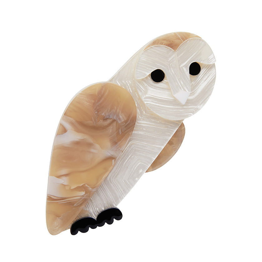 Miah The Masked Owl Brooch