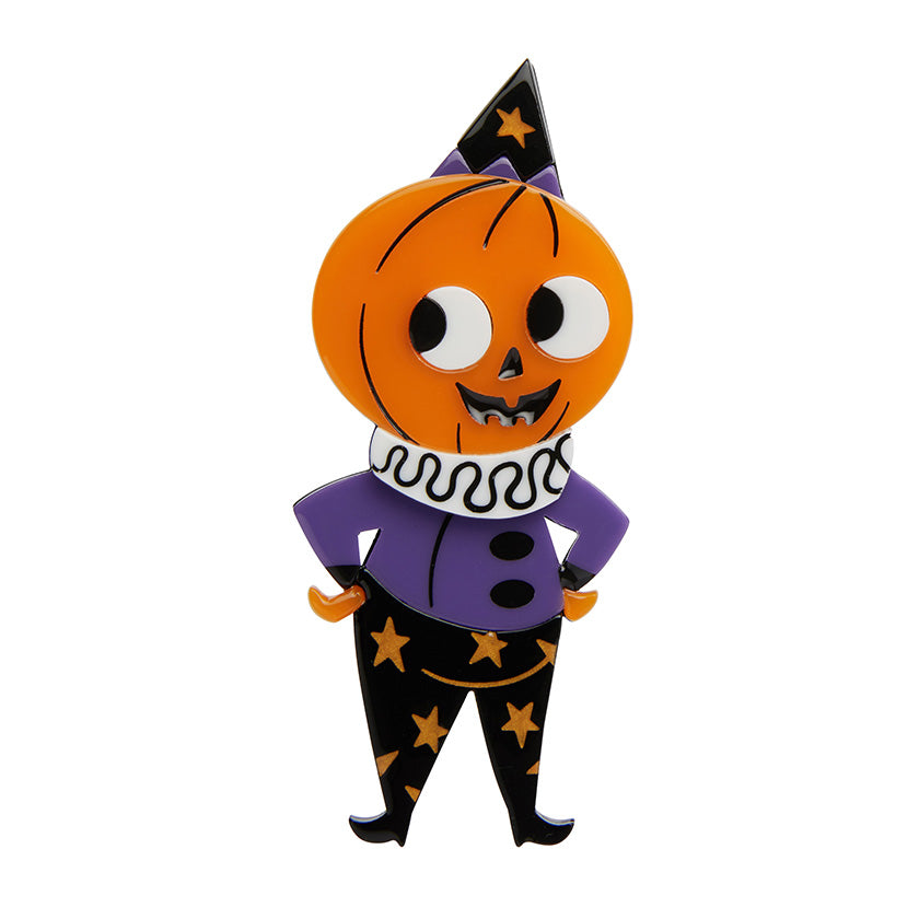 Hair-Raising Hal Brooch