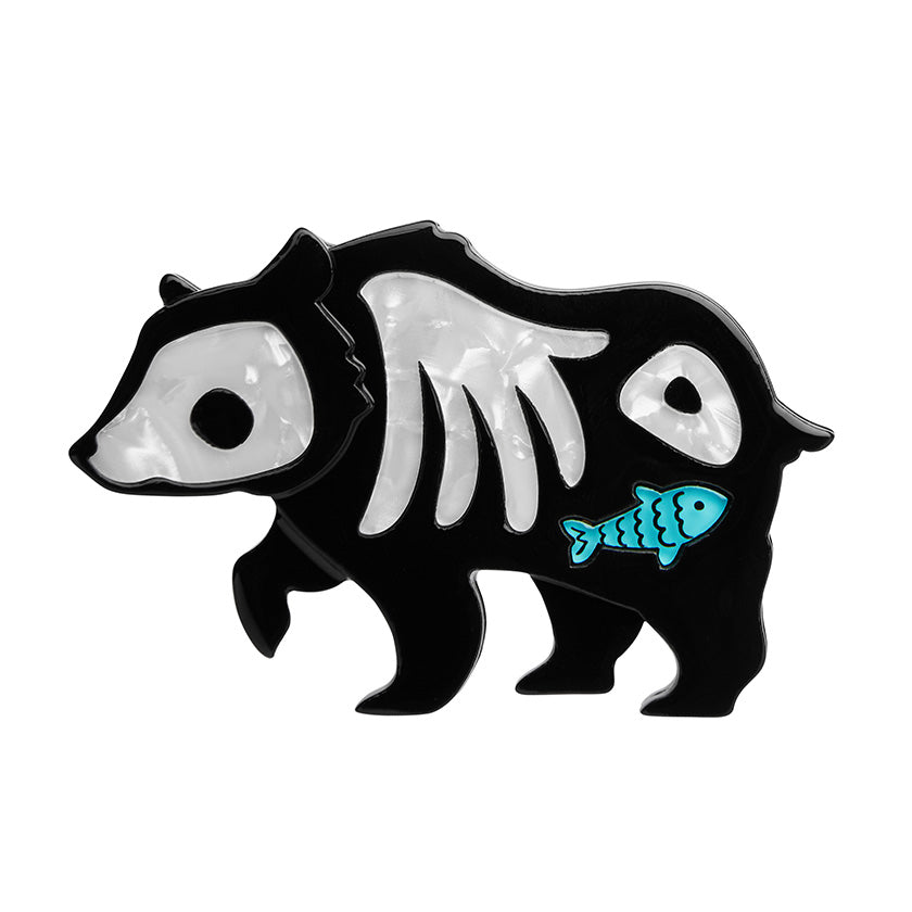 Grizzly Gruesome Brooch