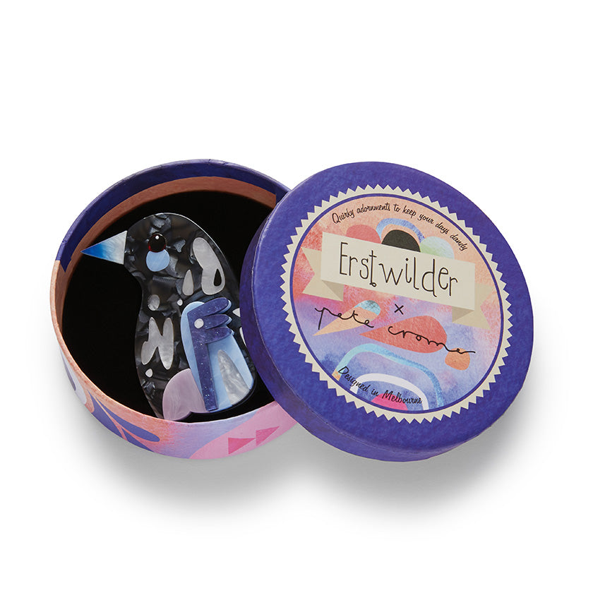 The Magnanimous Magpie Brooch