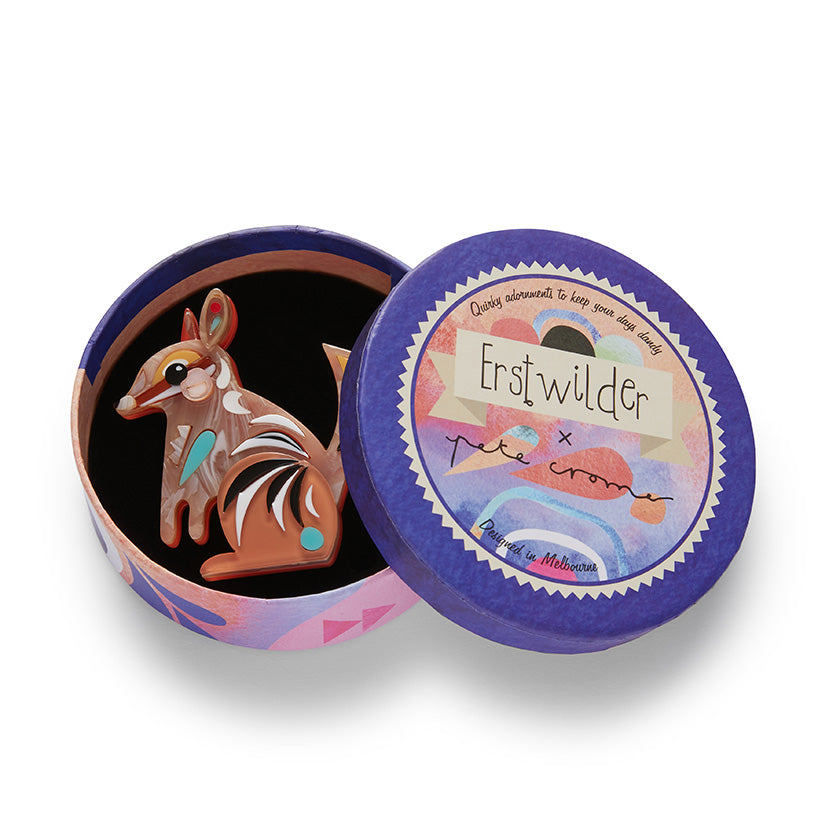 The Notorious Numbat Brooch