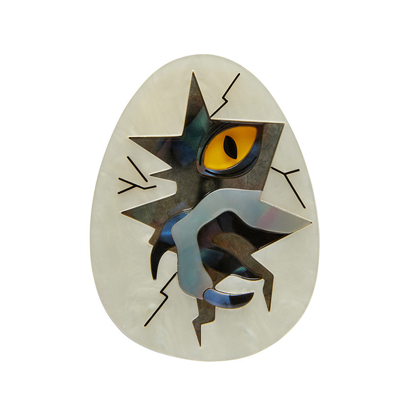 Dinosauria Life Finds A Way Brooch