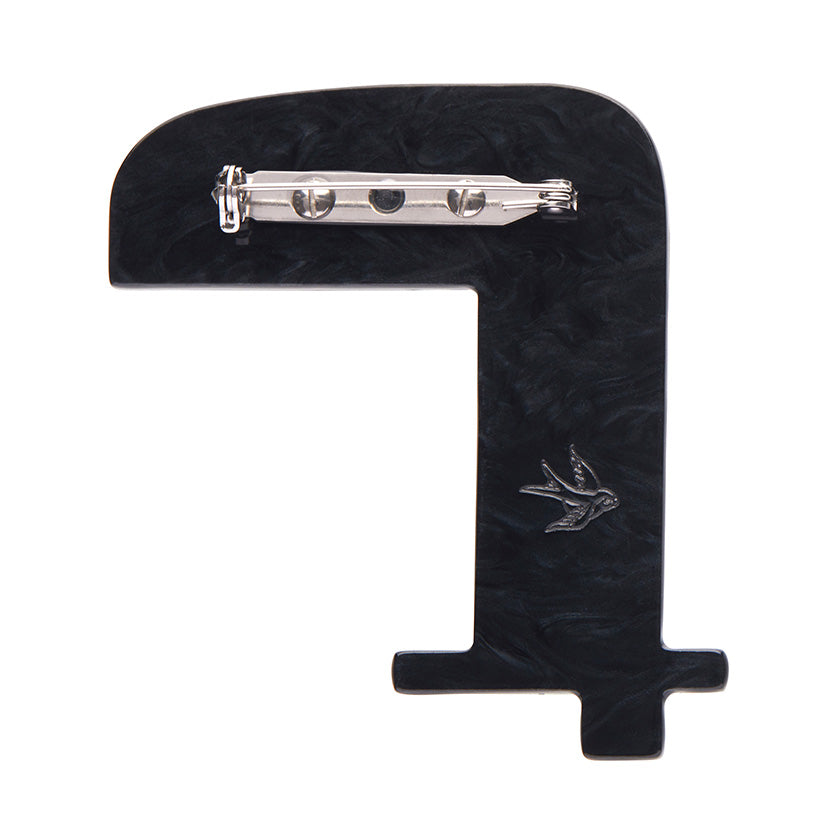 Reluctant Wingman Brooch