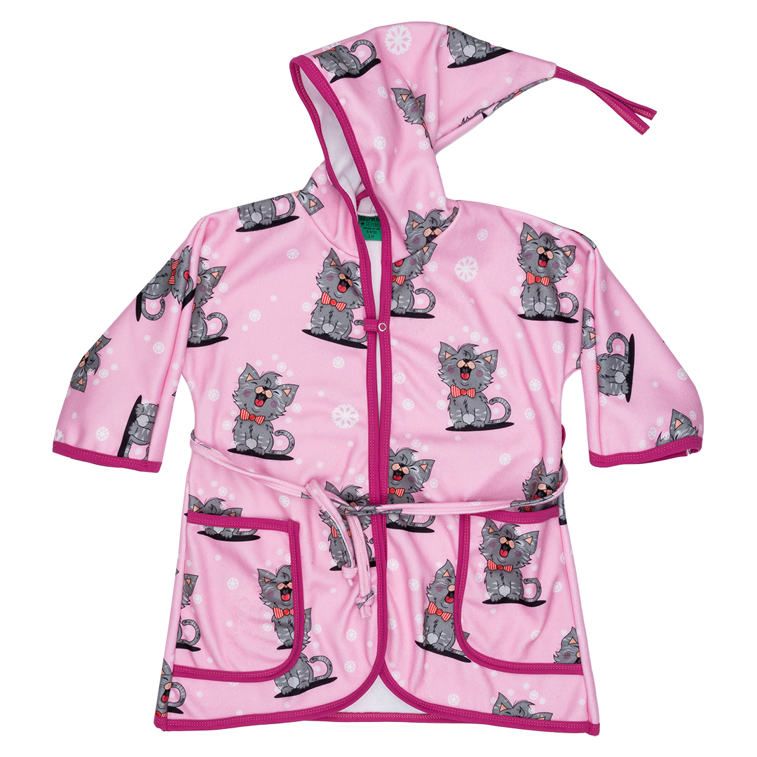 Bathrobe Meow Meow