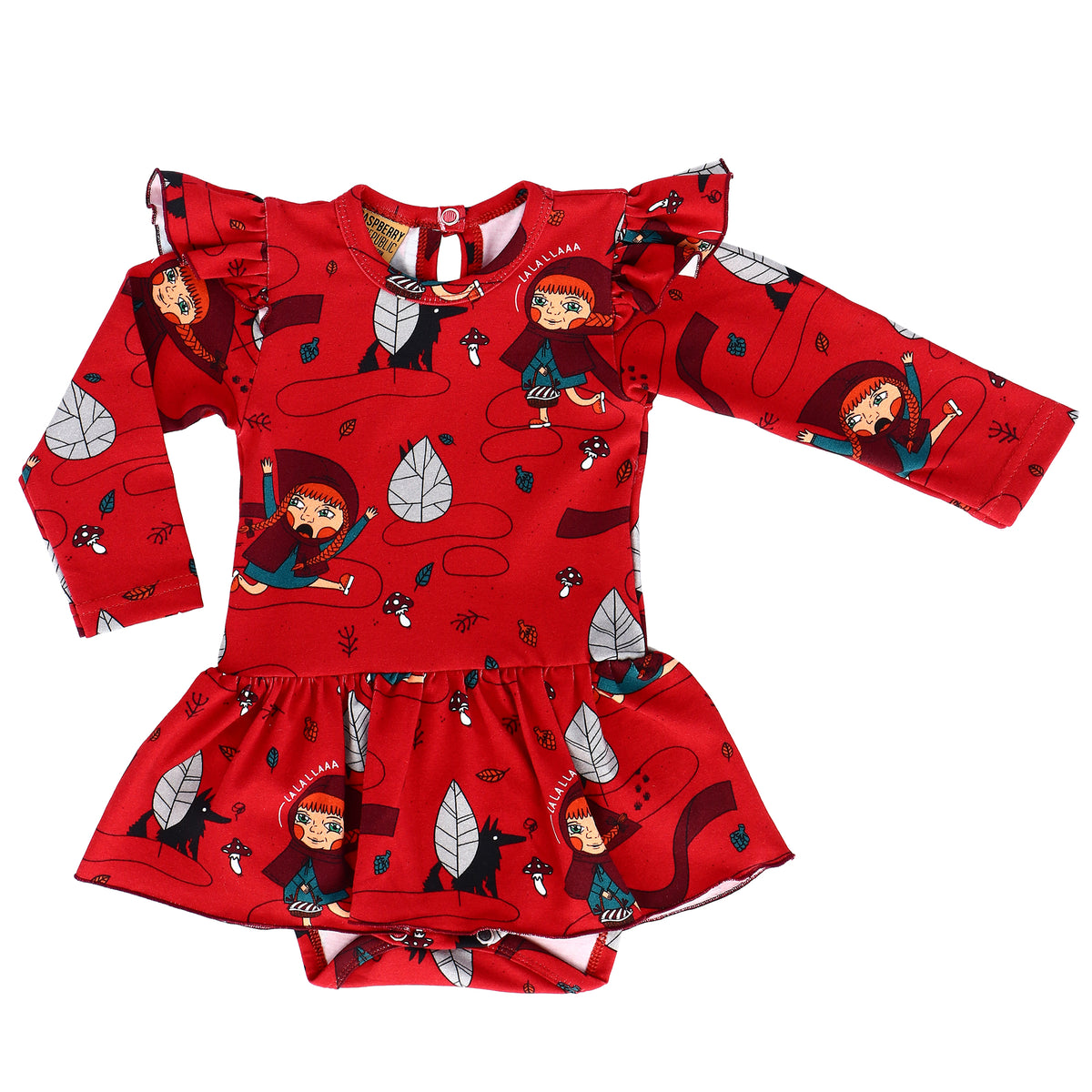 Little Miss Crimson Body Dress