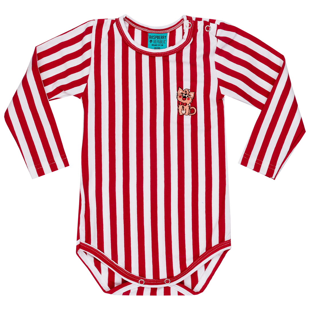 Body Long Sleeve Grandpa Suspenders