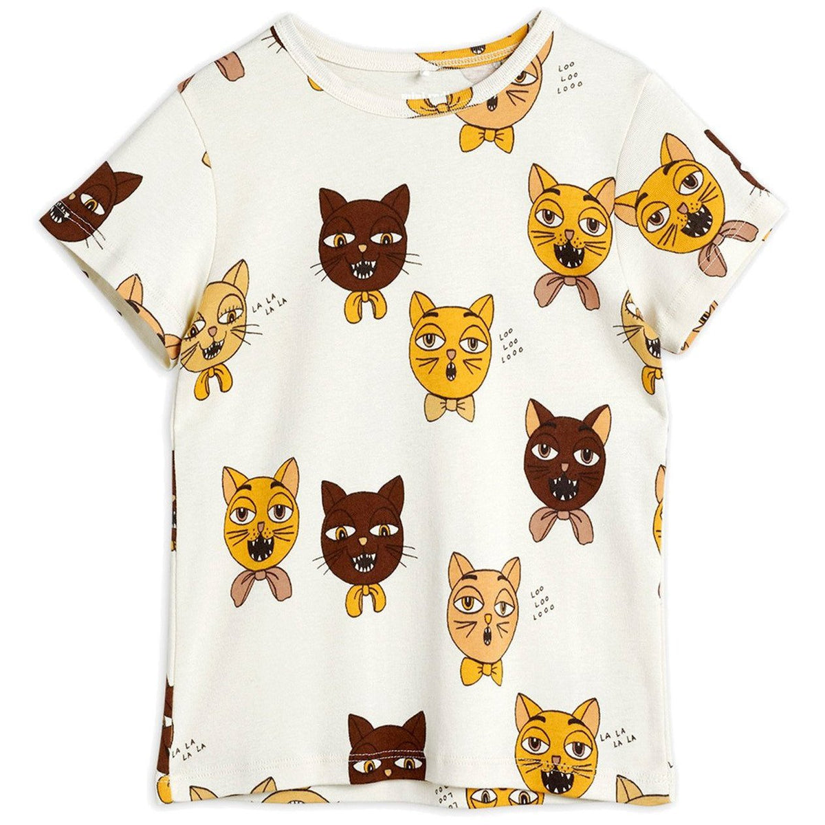 Cat Choir Ss Tee offwhite