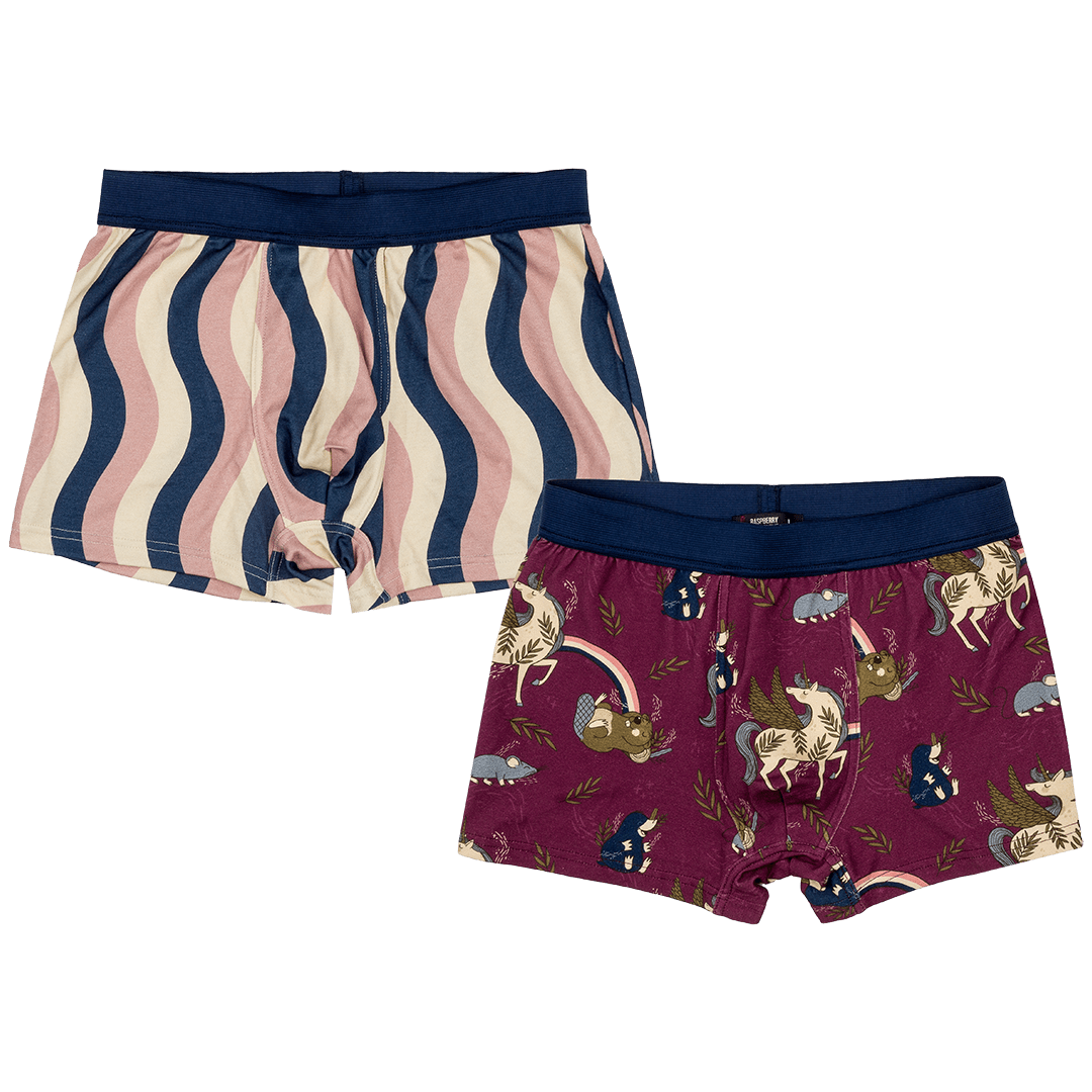 Unicorn Crew, Angel Hair Daddy Boxers Set of 2