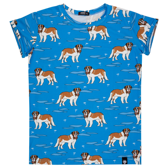 Saint Bernard Daddy Short Sleeve T-Shirt
