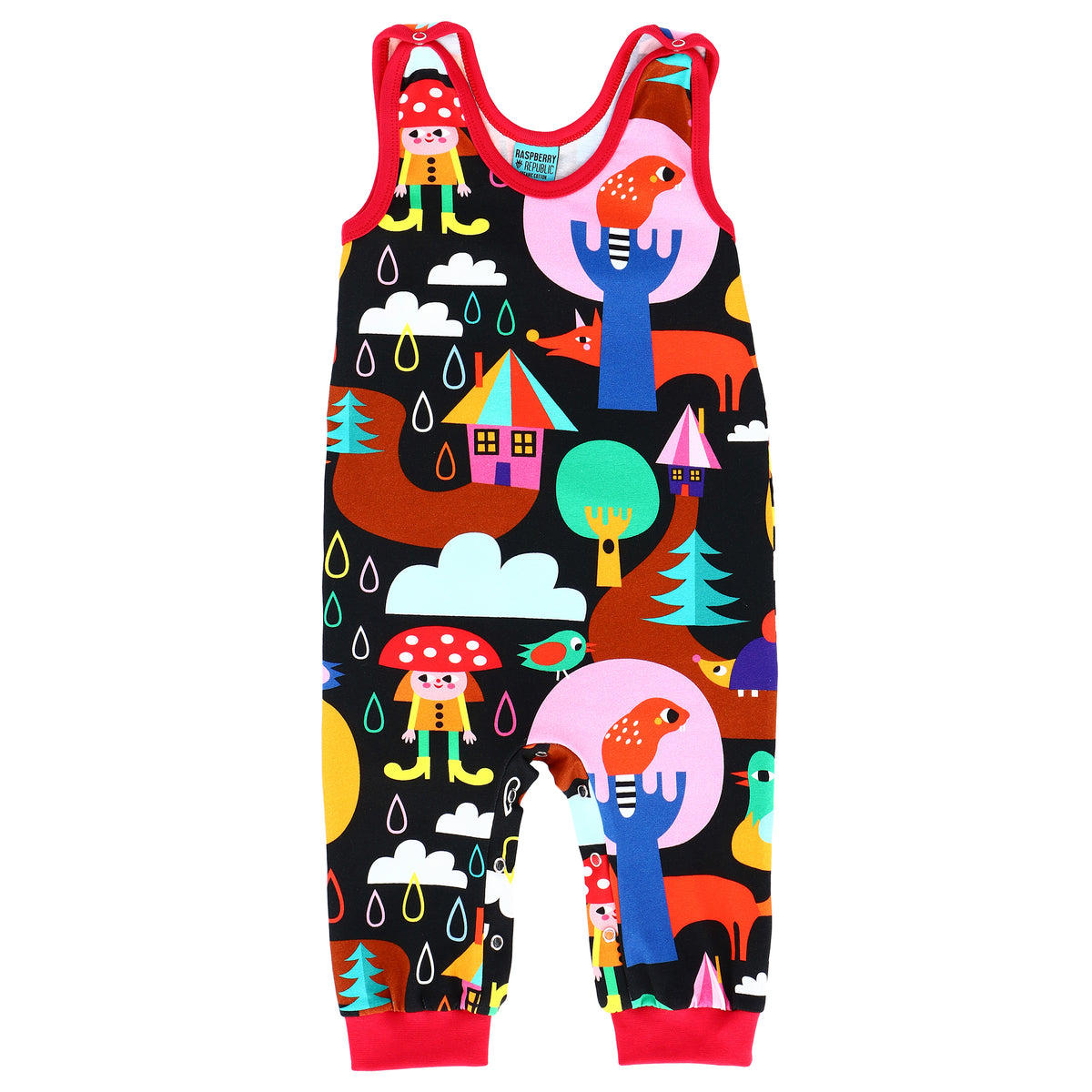 Autumn Rain Dungarees