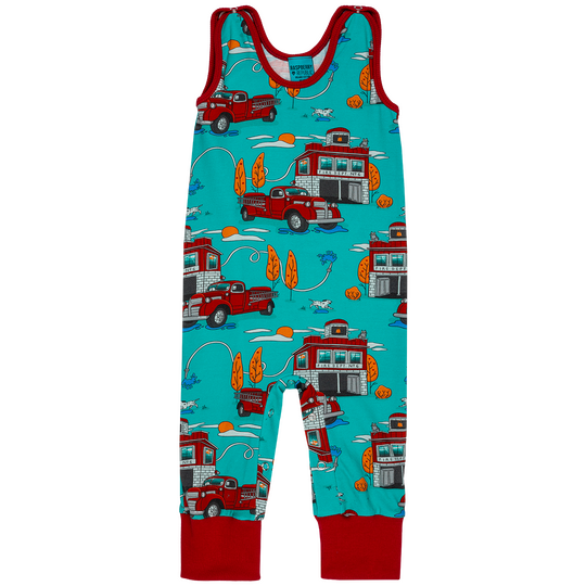 Fire Engine Dungarees