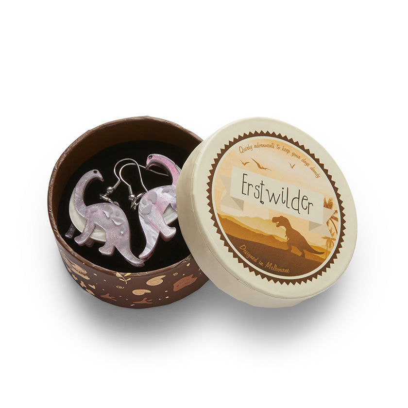 Dinosauria I&#39;ll Be Brach Earrings Pink