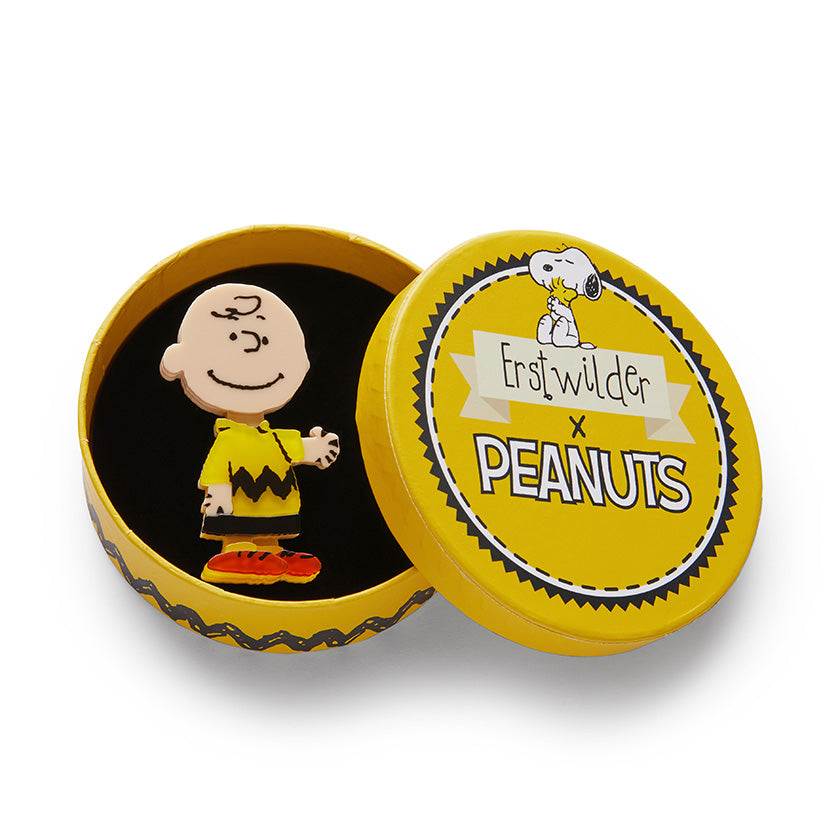 Erstwilder X Peanuts Charlie Brown Brooch