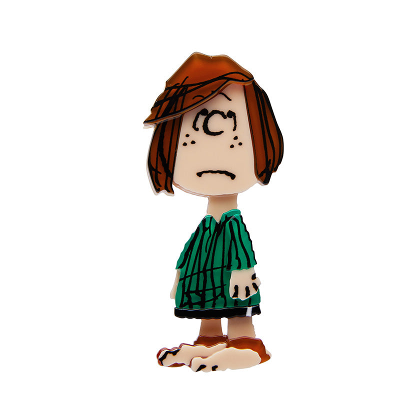 Erstwilder X Peanuts Peppermint Patty Brooch