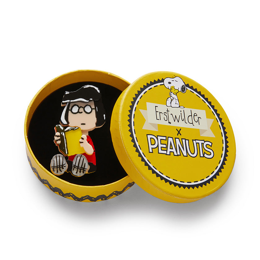 Erstwilder X Peanuts Marcie Brooch