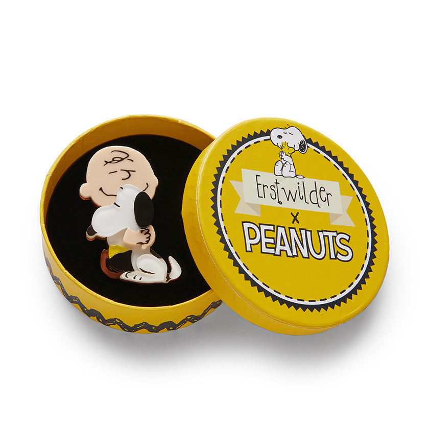 Erstwilder X Peanuts The Round-Headed Kid Brooch