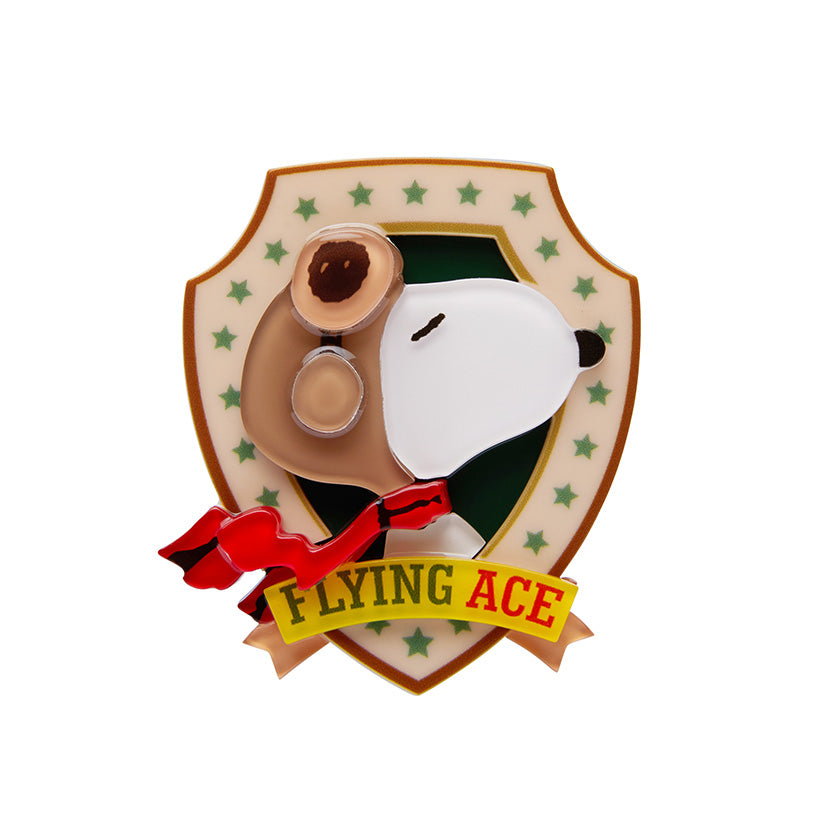 Erstwilder X Peanuts Flying Ace Brooch