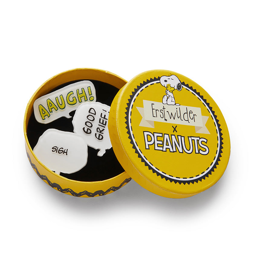 Erstwilder X Peanuts Good Grief! Brooch