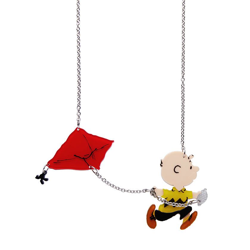 Erstwilder X Peanuts Fly A Kite Necklace