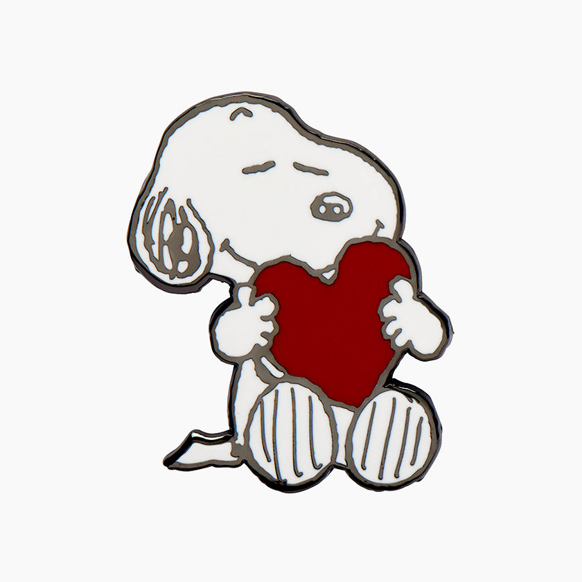 Erstwilder X Peanuts Snoopy&#39;s Big Heart Enamel Pin