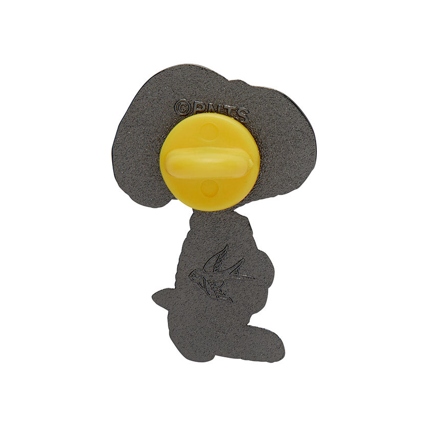 Erstwilder X Peanuts Professor Snoopy Enamel Pin