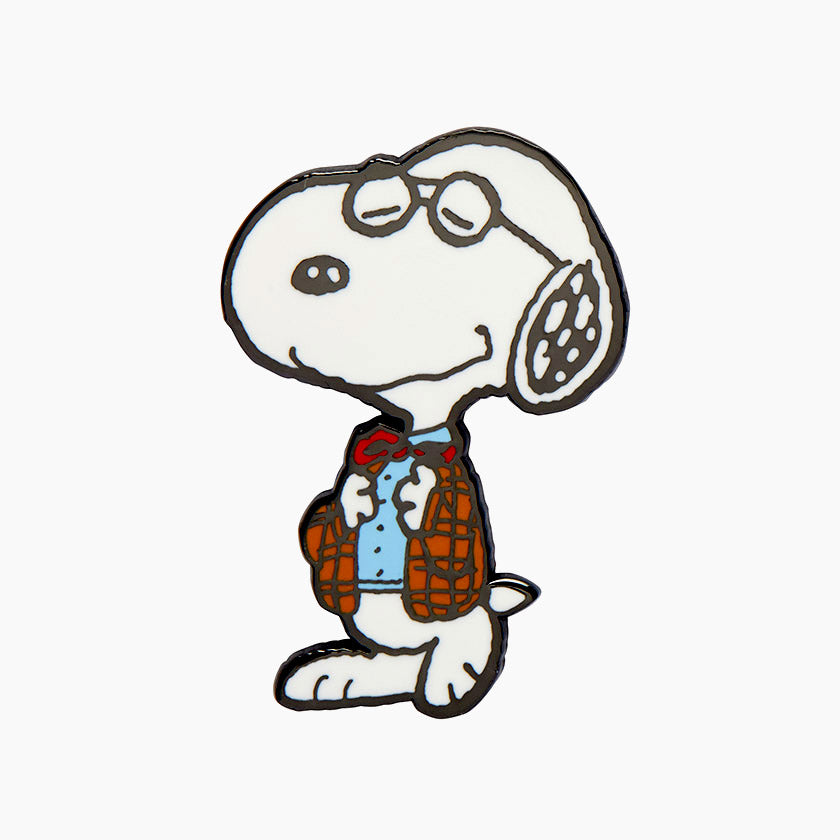 Erstwilder X Peanuts Professor Snoopy Enamel Pin