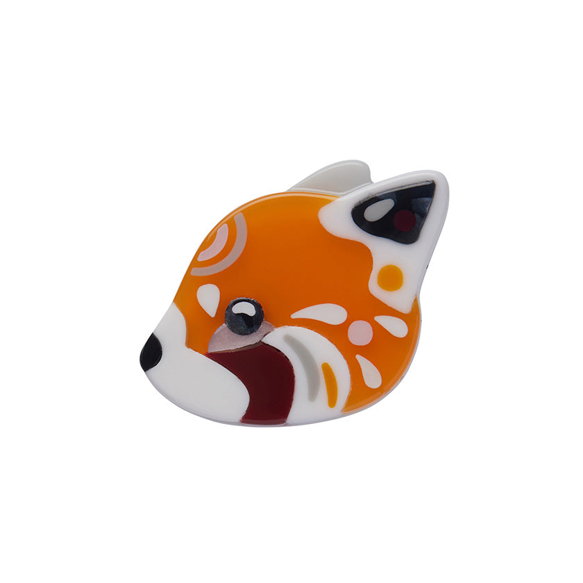 The Rakish Red Panda Ring SIZE L