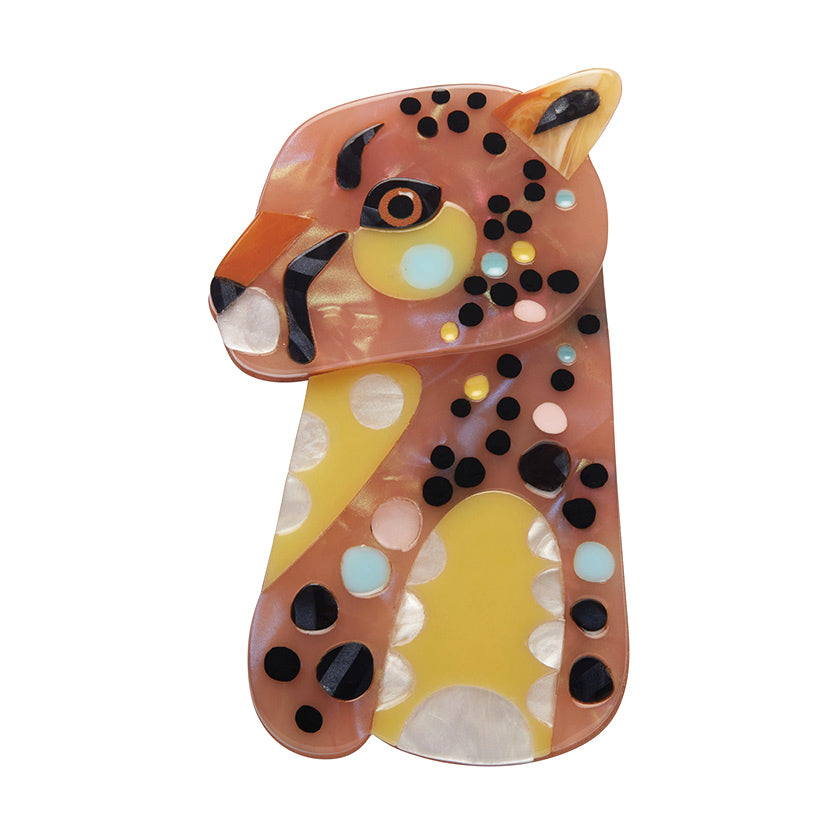 The Choosy Cheetah Brooch