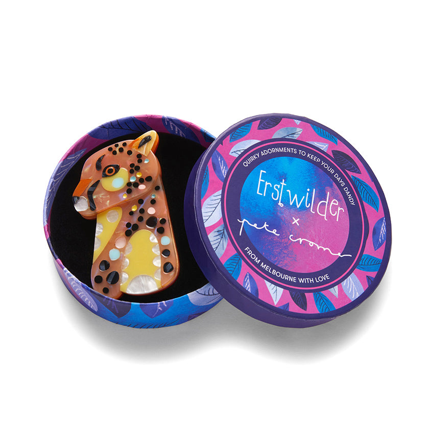 The Choosy Cheetah Brooch