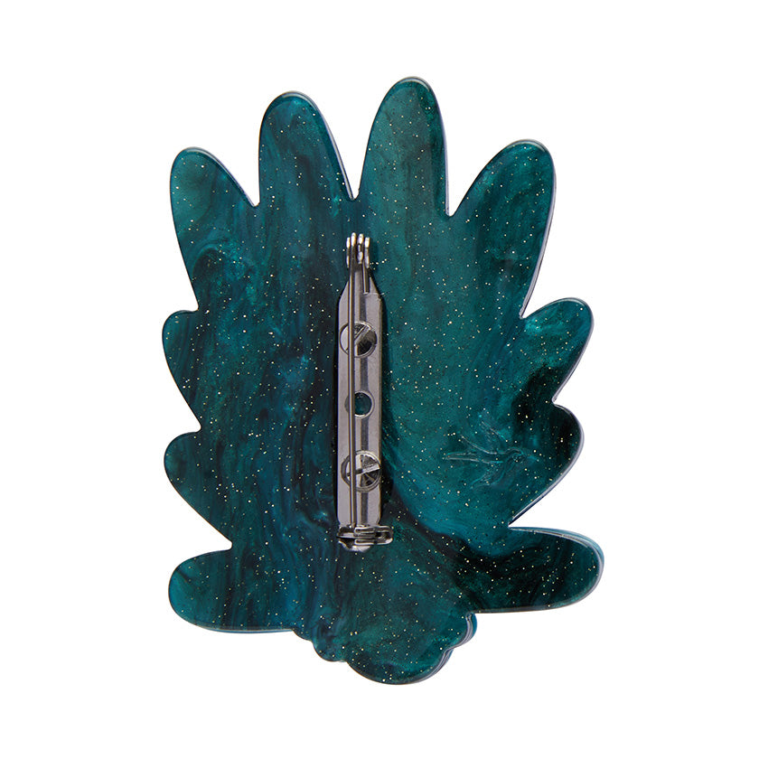 The Picturesque Peacock Brooch