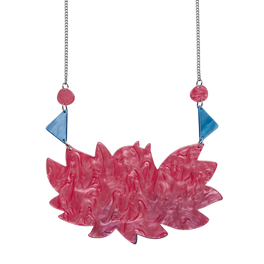 The Zealous Zebra Necklace