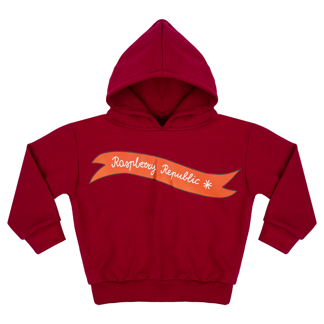 Hoodie Raspberry Republic Berry Red