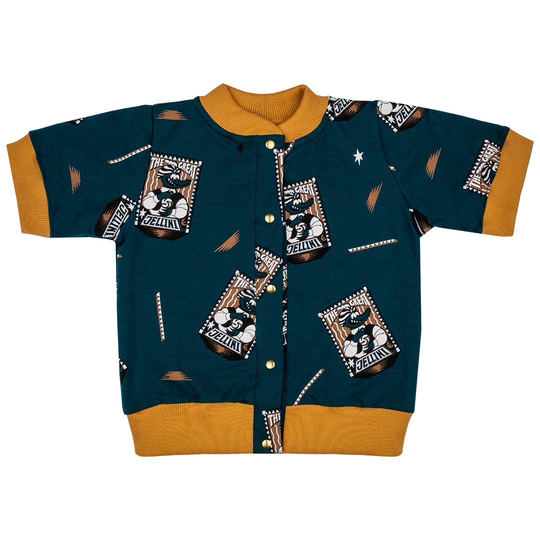 Warm Up Shirt Great Jellini Peacock