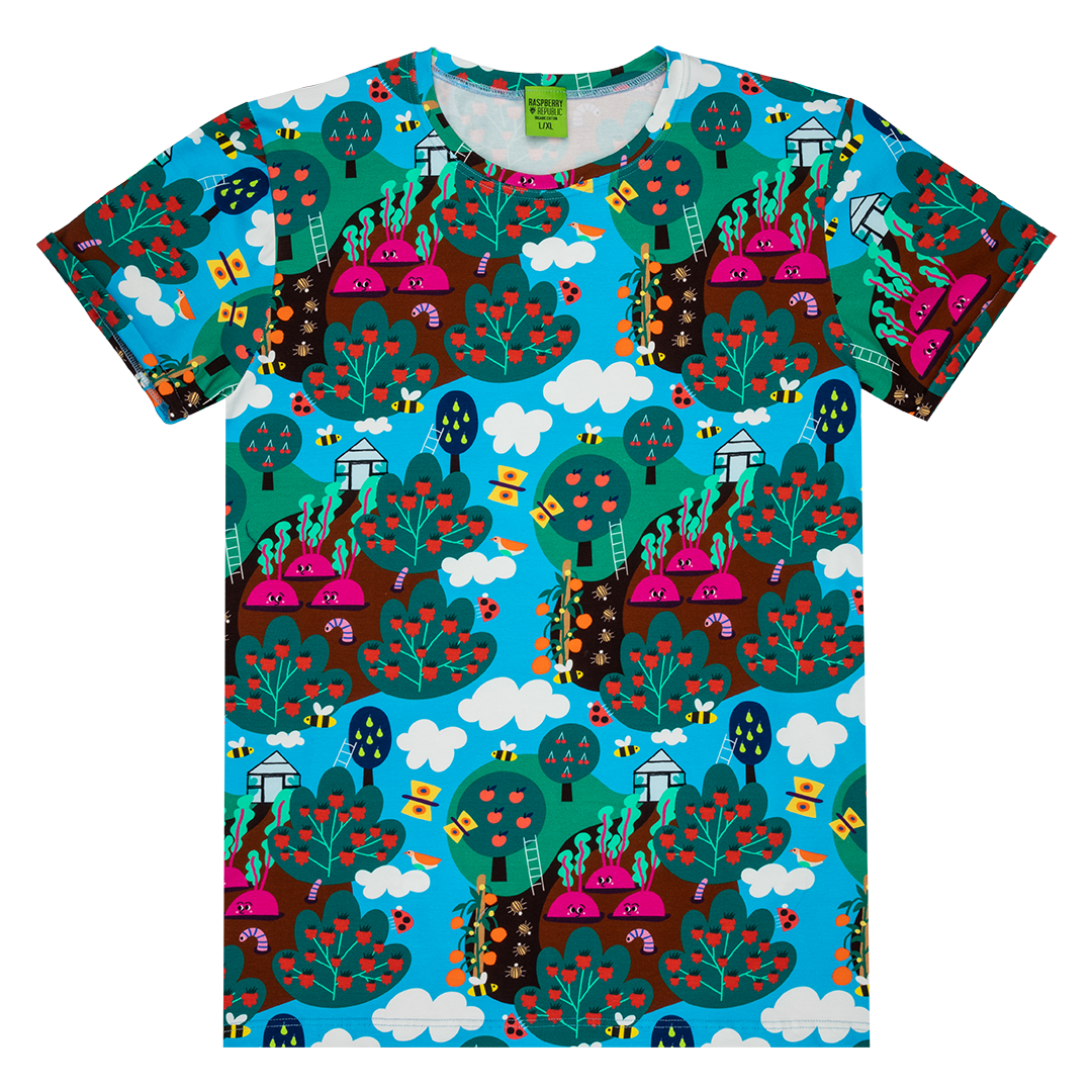 Mens Short Sleeve T-Shirt – Grandpa John_s Garden