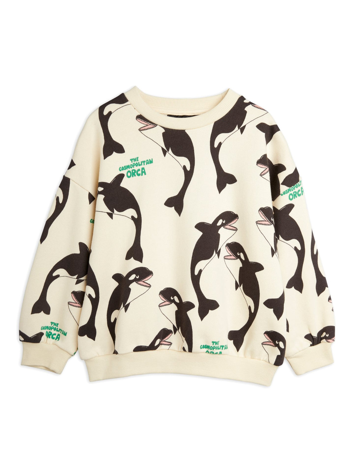 Orca Aop Sweatshirt offwhite
