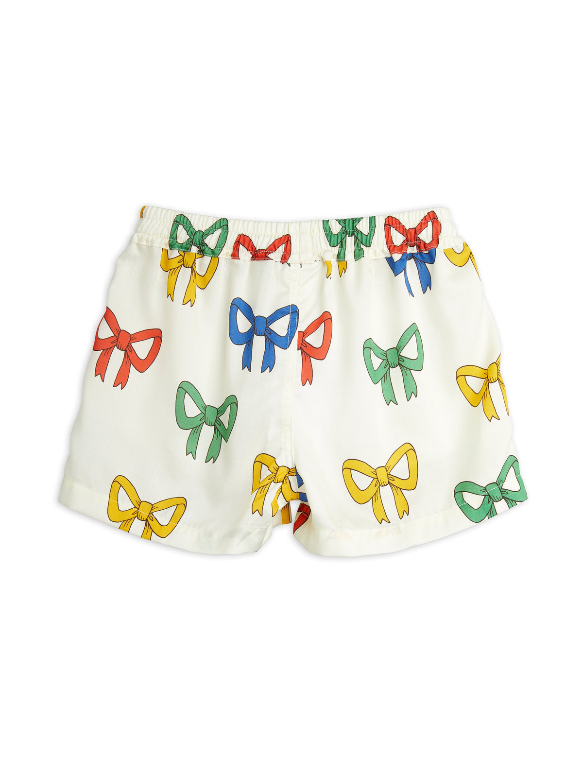 Bow Aop Woven Shorts offwhite