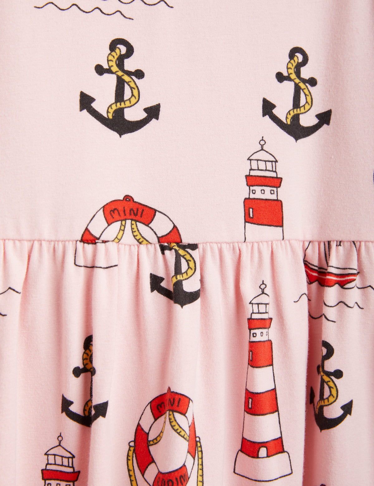 Lighthouse Aop Tank Dress pink